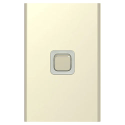 Iconic Styl Switch Vert 1G 20A 230/240V Crowne