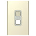 Iconic Styl Switch Vert 2G 20A 230/240V Crowne