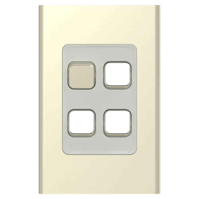 Iconic Styl Switch Vert 4G 20A 230/240V Crowne