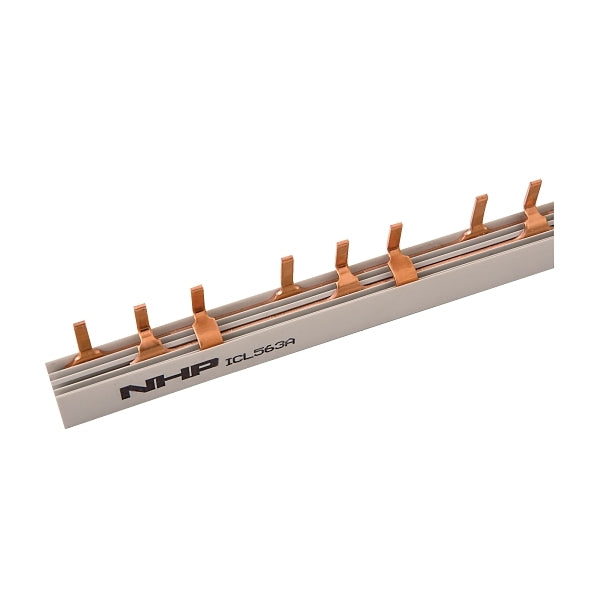 NHP Busbar Comb 56Way 4P Pin Type 80A End-Fed/130A Ctr-Fed