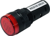 EIC Denker 16mm Indicating Light Red 220VAC LED Screw Terminals IP40