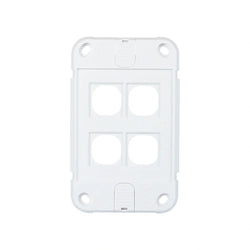 Pierlite MMDM Grid Plate Iconic 4-Gang (4 Dimmer Switch)