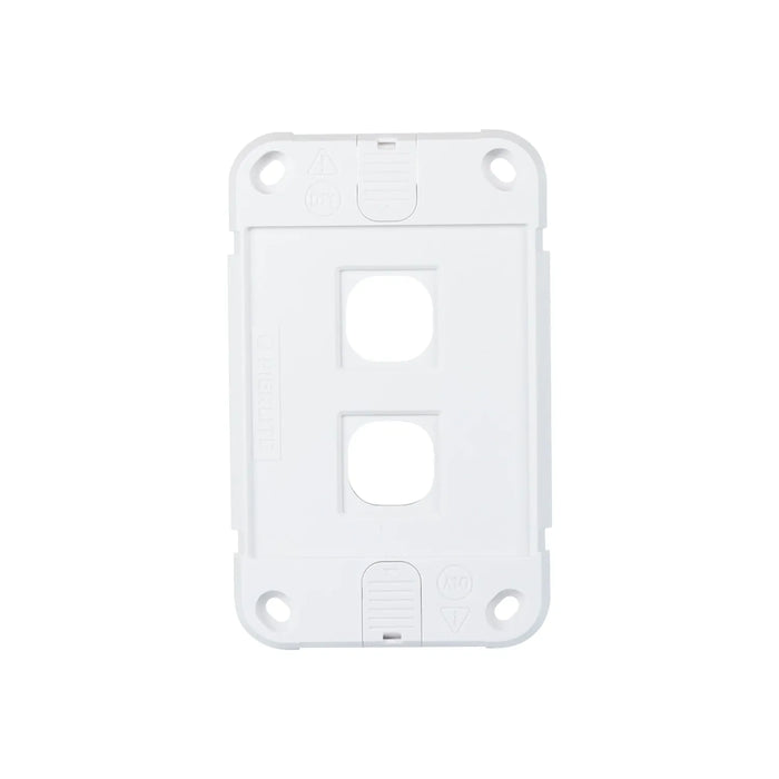 Pierlite MMDM Grid Plate Iconic 2-Gang (2 Dimmer Switch)