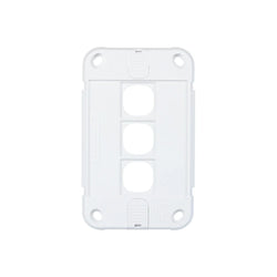 Pierlite MMDM Grid Plate Iconic 3-Gang (3 Dimmer Switch)