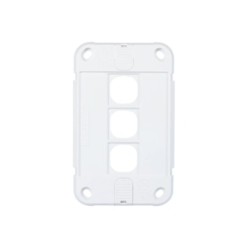 Pierlite MMDM Grid Plate Iconic 3-Gang (3 Dimmer Switch)