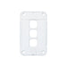 Pierlite MMDM Grid Plate Iconic 3-Gang (3 Dimmer Switch)
