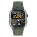 Promate IP68 Smartwatch with 2.01"  TFT Display & Bluetooth Calling Green