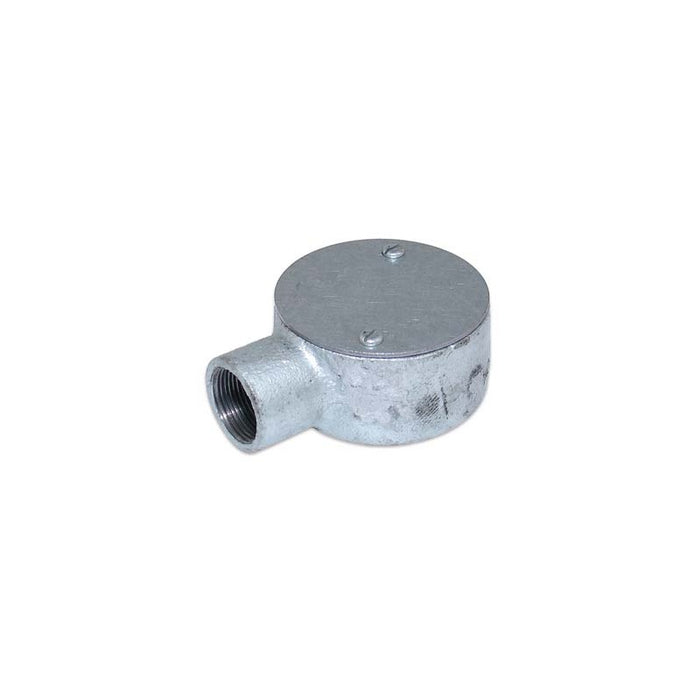 Firstflex  Junction box 40mm 1 way galv