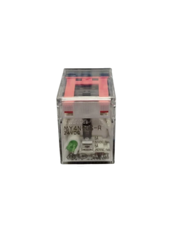 Omron MY4N-GS-R AC220/240 BY OMZ Plug In Power Relay, 14-Pin, 4PDT, 6A, Mechanical Indicator, 220/240 VAC