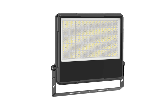Lumax Floodlight 600W Asymmetric 4k 102,000lm 550x589x56mm IP66 IK08 Black