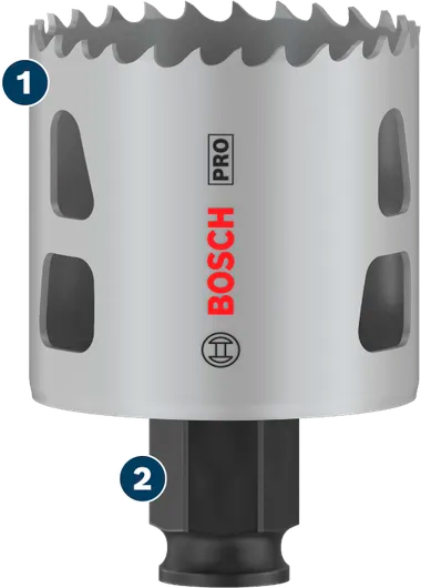 Bosch PRO Hole Saw Multi Material PC Plus 86mm