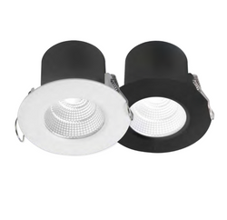 Glight FIXED LED DOWNLIGHT 9W IC-F IP44 RND 3000K DIM WHITE
