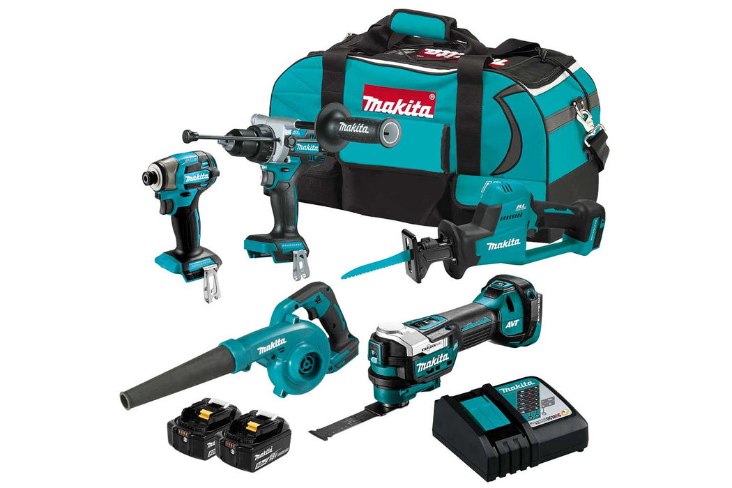Makita 18V 5 Piece Electrical Combo Kit