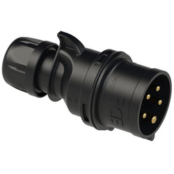 Emptec Plug 16Amp 5pole IP44 6h Black
