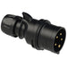 Emptec Plug 16Amp 5pole IP44 6h Black