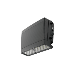 Glight LED Bulkhead 80/100/120W Selectable Wattage Tri-Colour IP65 Built In Dusk To Dawn Photocell Black