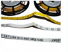 Partex Cable Marker PP+046 Flat Profile Yellow 17m CPD