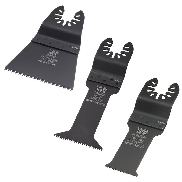Tuff Multi-Tool Blade Set - 3 Piece Tradesmans Set