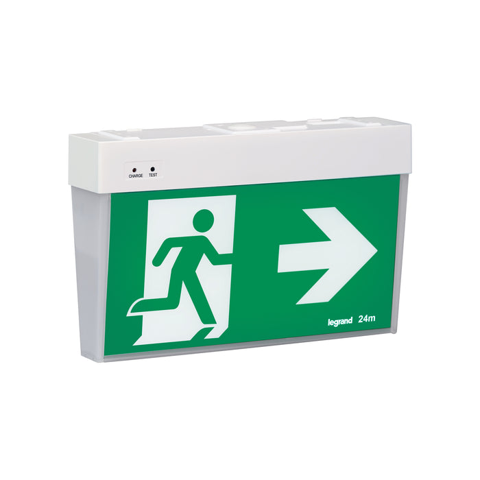 Legrand Flexo Led Exit White LIFEPO4