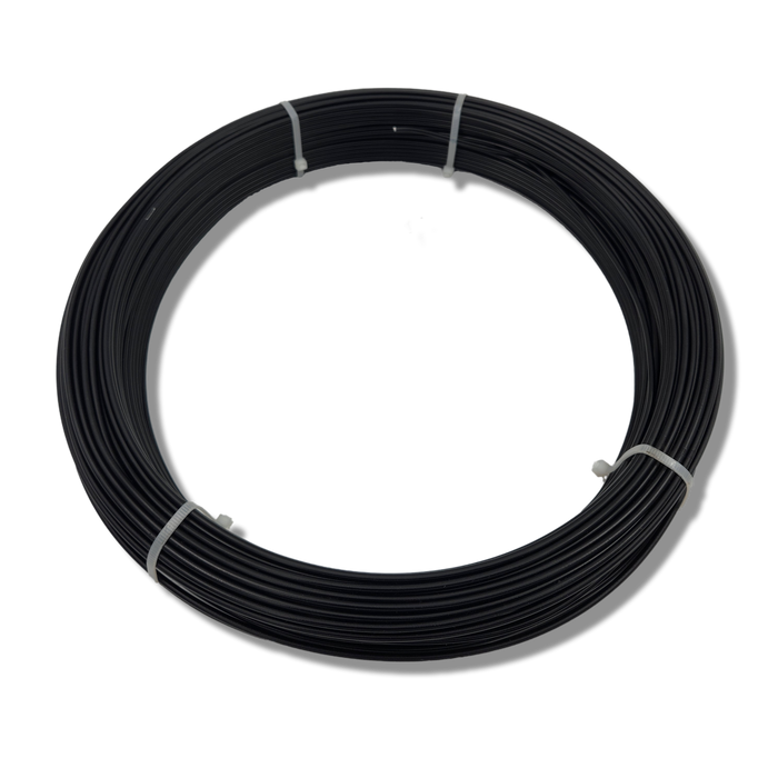 Black Smiths Catenary wire pvc covered BLK 3.2mm 5kg