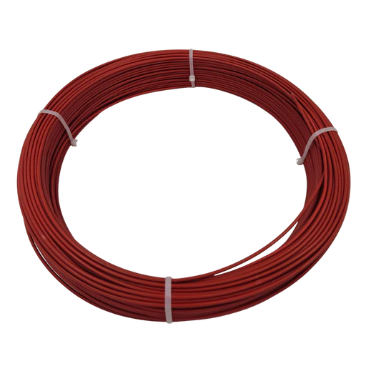 Black Smiths Catenary wire pvc covered RED 3.2mm 5kg