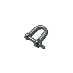 Black Smiths D Shackle Galv 8mm