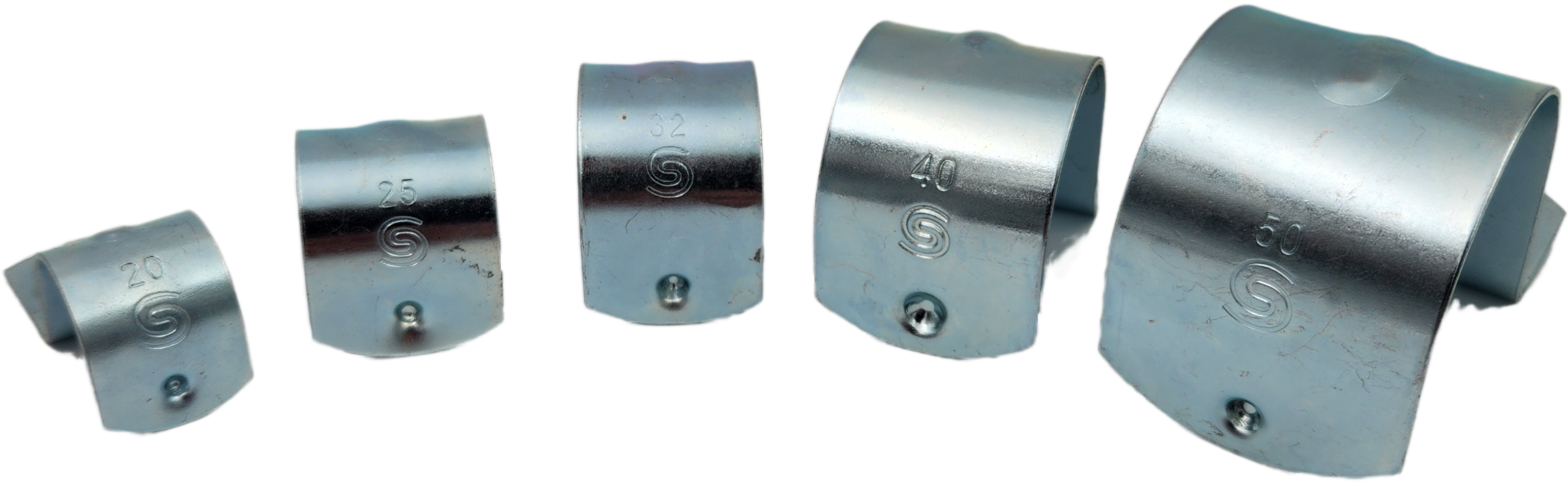 Black Smiths Saddle Half Galv 16mm