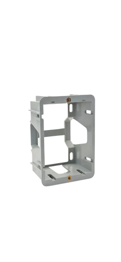 Zephyr Flush Box Metal Thread Grey