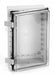 Vynco Enclosure 290x190x100mm ABS IP67 HIBOX Polycarb Clear Cover Hinged
