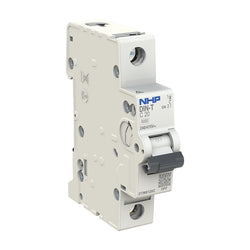 NHP MCB 20A 1pole 10kA B-Curve DIN-T