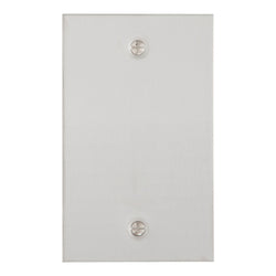 Clipsal Plate Blank STD Mntg S/Steel