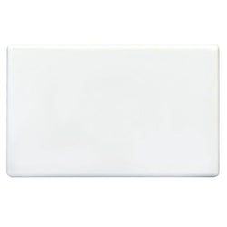 Tradesave Sleek Blank Plate Accepts All Tradesave Mechanisms. Flame Resistant. Matt Black