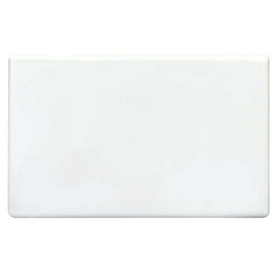 Tradesave Sleek Blank Plate Accepts All Tradesave Mechanisms. Flame Resistant. Matt Black