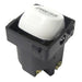 Tradesave Sleek 10A Momentary Press Mech Suits all Tradesave Plates. Flame Resistant. Matt Black