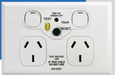 Vynco S/G Home RCD Protected Switch Socket 10mA