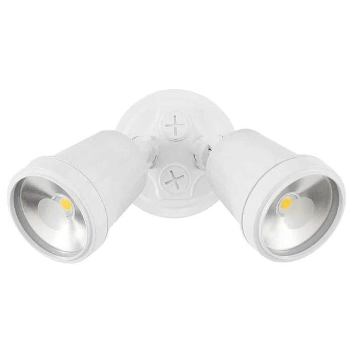BRILLIANT HUNTER-III 2 LIGHT LED FLOODLIGHT - WHITE