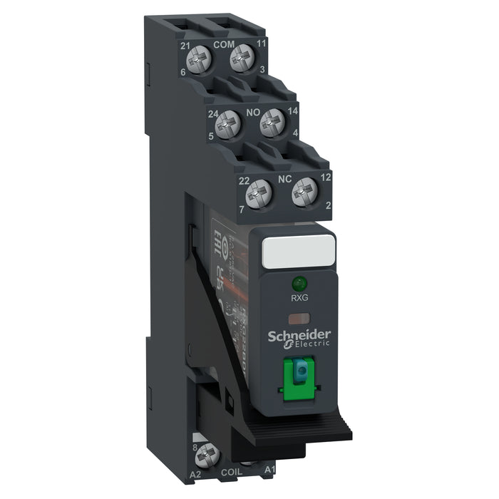 Schneider Interface Relay 5A 2CO 24VDC Plug In LED Base