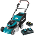 Makita 18V x2 LXT Brushless 460mm Lawnmower 2x 5.0Ah Kit