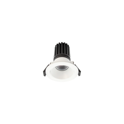 Halcyon LED Downlight 9.5W 4000K 50deg 93mm IP54 IC-F Dim White