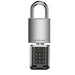 Lion Head STRONGA Padlock - Brass Body IP66 TTLock Pin Prox Fingerprint Bluetooth Anti-bumping Anti-pick 25 000 cycles of operation includes 3 x RFID FOB (2 x Lithium CR2 Battery sold separately)