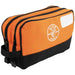 Klein Tool Bag Pouch Dual Zipper 25x15x7.5cm Orange