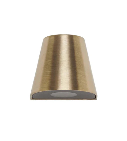 Halcyon Mini Mariner Elbow Mini Wall Light 1.5W 2700K 24V DC 42 degree IP65 Brass