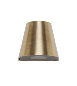Halcyon Mini Mariner Dome Mini Wall Light 1.5W 2700K 24V DC 42 degree IP65 Brass