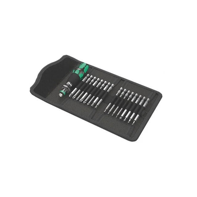Wera Kraftform Kompakt Bit Driver & Bit Set 17pc Tool Finder