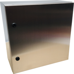 EIC SS316 Enclosure 500Hx500Wx250D 1-Door c/w Gear Plate