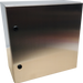 EIC SS316 Enclosure 500Hx500Wx250D 1-Door c/w Gear Plate