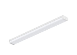 Pureled Eco Wide-Body Batten Light 38W CCT Selectable 4000K/6000K 3000-3800lm Non Dimming IP40 1200mm Long