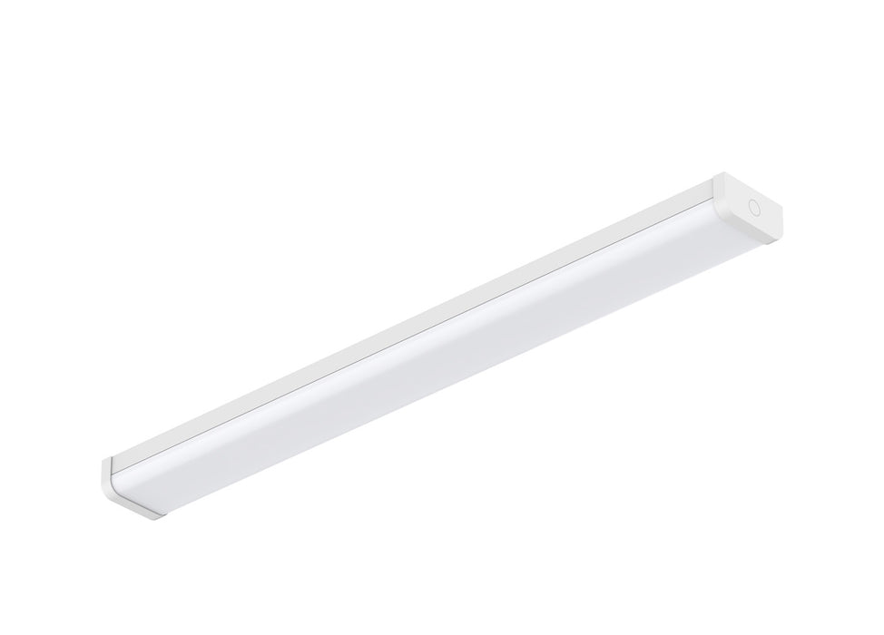 Pureled Eco Wide-Body Batten Light 38W CCT Selectable 4000K/6000K 3000-3800lm Non Dimming IP40 1200mm Long