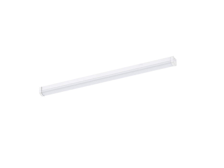 Pureled Eco Batten Light 38W CCT Selectable 4000K/6000K 5200-5700lm Non Dimming IP20 1200mm Long