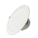 Pureled Eco Downlight with Flush Diffuser 13W CCT Selectable 3000K/4000K/5700K 1050-1210lm Triac Dimming IP54/IP20 120-130mm Cutout Built in Driver with Flex and Plug